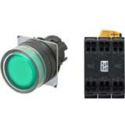Ảnh của Công tắc nút nhấn Omron A22NL-BGA-TGA-P202-GA
