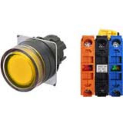 Ảnh của Công tắc nút nhấn Omron A22NL-BGA-TYA-G102-YE