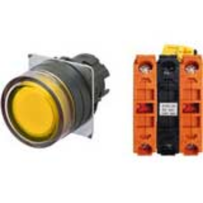 Ảnh của Công tắc nút nhấn Omron A22NL-BGA-TYA-G202-YE
