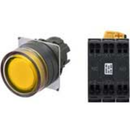 Ảnh của Công tắc nút nhấn Omron A22NL-BGA-TYA-P102-YE