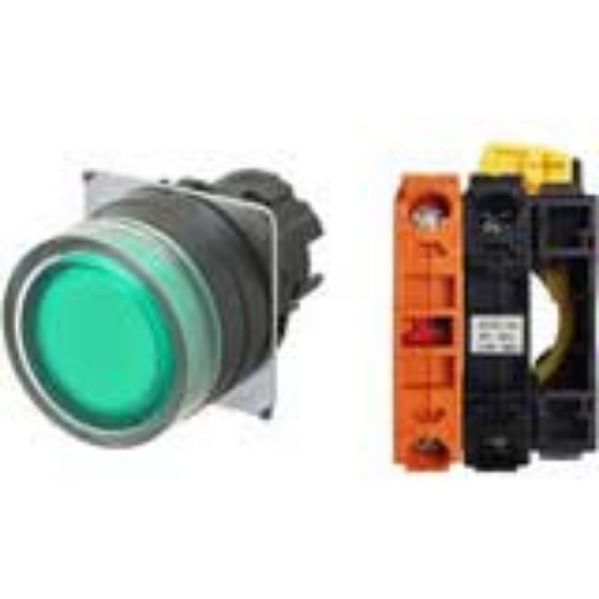 Ảnh của Công tắc nút nhấn Omron A22NL-BGM-TGA-G002-GC