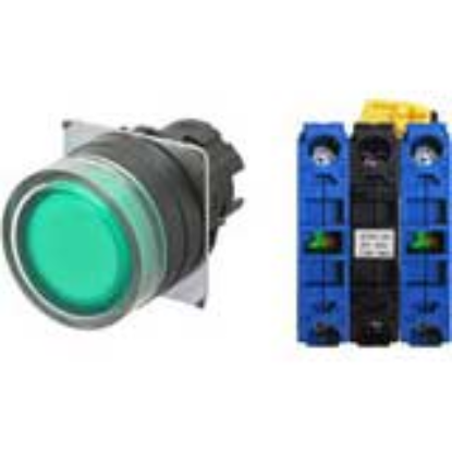 Ảnh của Công tắc nút nhấn Omron A22NL-BGM-TGA-G101-GD