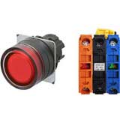 Ảnh của Công tắc nút nhấn Omron A22NL-BGM-TRA-G102-RE