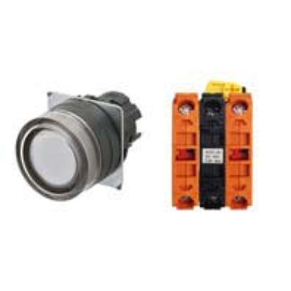 Ảnh của Công tắc nút nhấn Omron A22NL-BGM-TWA-G202-YB