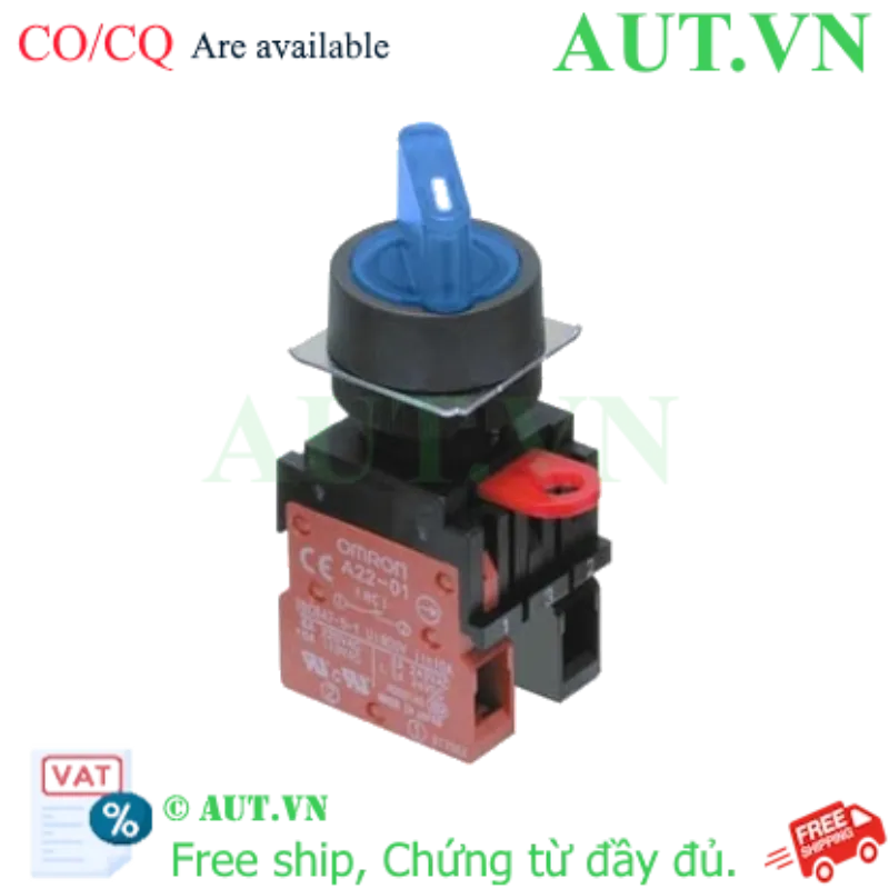 Ảnh của Công tắc nút nhấn Omron A22W-2AA-T2-11