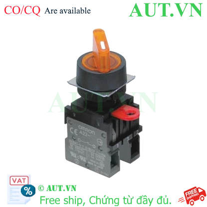Ảnh của Công tắc nút nhấn Omron A22W-2AA-T2-20