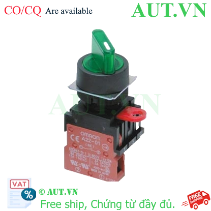 Ảnh của Công tắc nút nhấn Omron A22W-2AG-T1-01