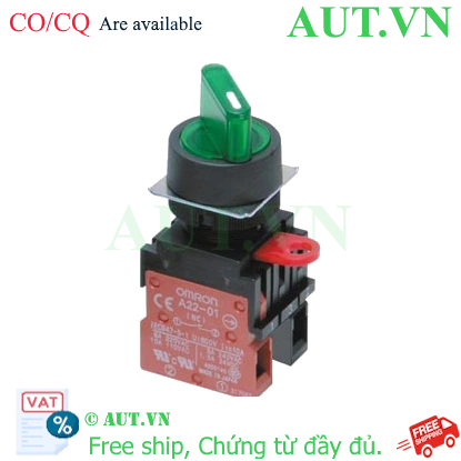 Ảnh của Công tắc nút nhấn Omron A22W-2AG-T1-11