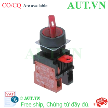 Ảnh của Công tắc nút nhấn Omron A22W-2AR-T1-11