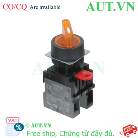 Ảnh của Công tắc nút nhấn Omron A22W-2AY-12A-20