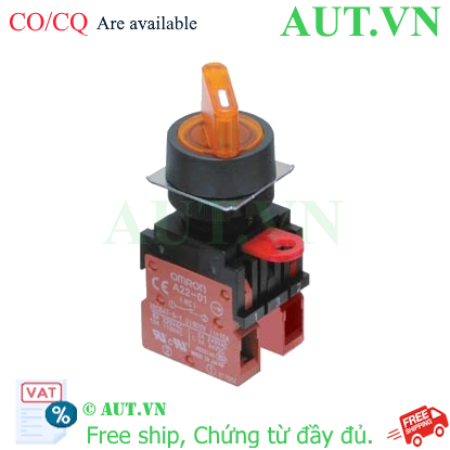 Ảnh của Công tắc nút nhấn Omron A22W-2AY-24A-02
