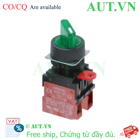 Ảnh của Công tắc nút nhấn Omron A22W-2MG-12A-02
