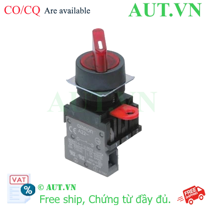Ảnh của Công tắc nút nhấn Omron A22W-2MR-6A-10