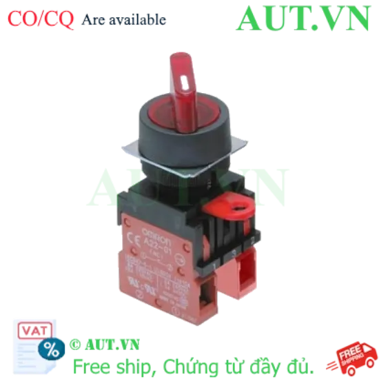 Ảnh của Công tắc nút nhấn Omron A22W-2MR-T2-02