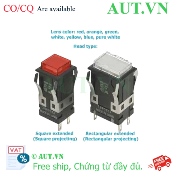 Ảnh của Công tắc nút nhấn Omron M2SA-90A1-12SPW