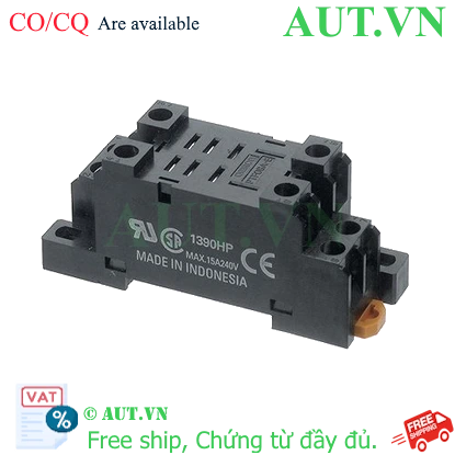 Ảnh của Đế rơ le Omron PTF08A-E 8 chân, 10A