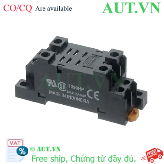 Ảnh của Đế rơ le Omron PTF08A-E 8 chân, 10A
