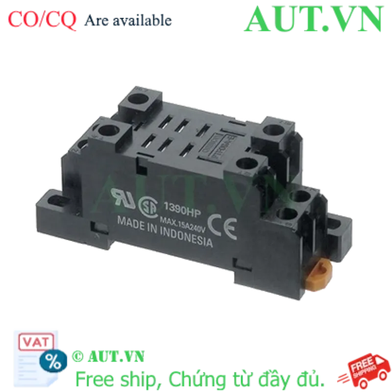 Ảnh của Đế rơ le Omron PTF08A-E 8 chân, 10A