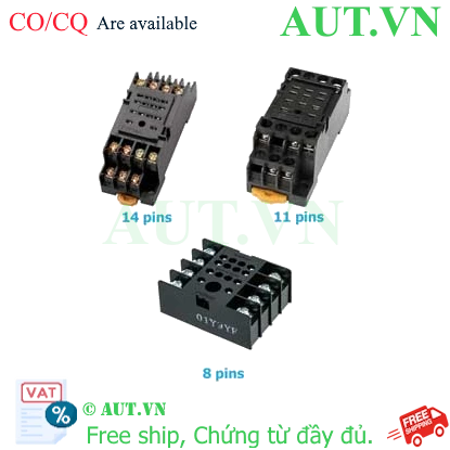Ảnh của Đế rơ le Omron PYF11A-TU FOR MY