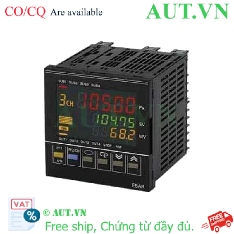 Ảnh của Đồng hồ nhiệt Omron E5AR-QQ4W-DRT AC/DC24