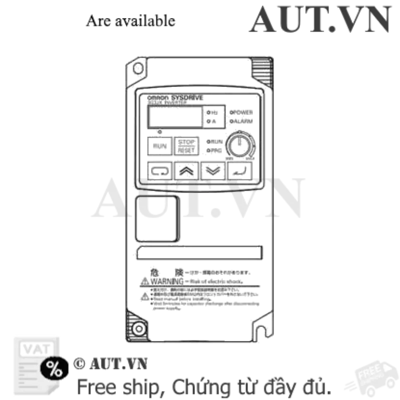 Ảnh của Inverter Omron 3G3JX-A2007