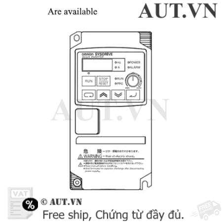Ảnh của Inverter Omron 3G3JX-AE004