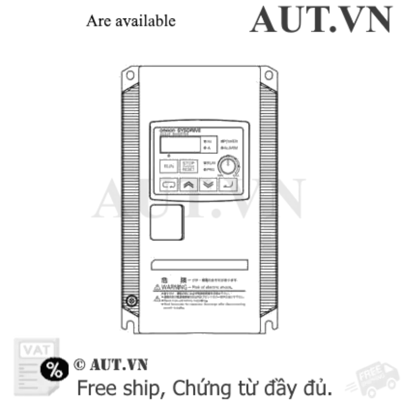 Ảnh của Inverter Omron 3G3JX-AE007
