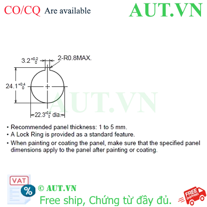 Ảnh của Khóa cửa an toàn Omron A22TK-2LR-12-K01-SJ