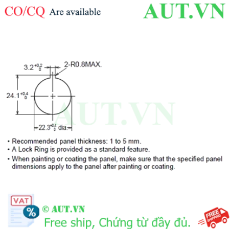 Ảnh của Khóa cửa an toàn Omron A22TK-2LR-12-K01-SJ
