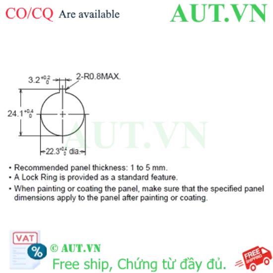 Ảnh của Khóa cửa an toàn Omron A22TK-2RR-21-K01-SJ