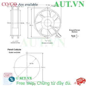 Ảnh của Quạt thông gió Omron R87T-A4A05H