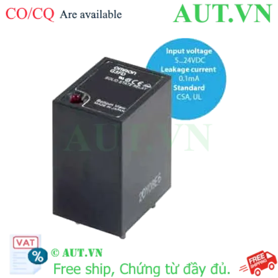 Ảnh của Relay bán dẫn Omron G3FD-102SN DC5-24