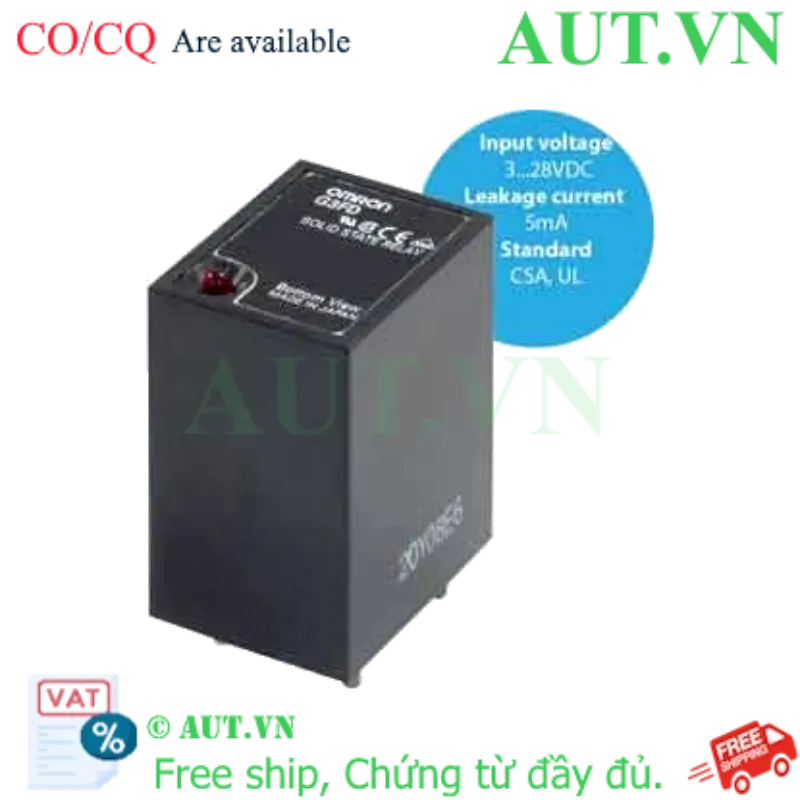 Ảnh của Relay bán dẫn Omron G3FD-X03S DC3-28