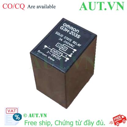 Ảnh của Relay bán dẫn Omron G3H-203S DC3-28