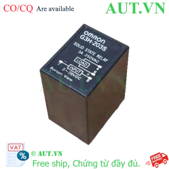 Ảnh của Relay bán dẫn Omron G3H-203S DC3-28