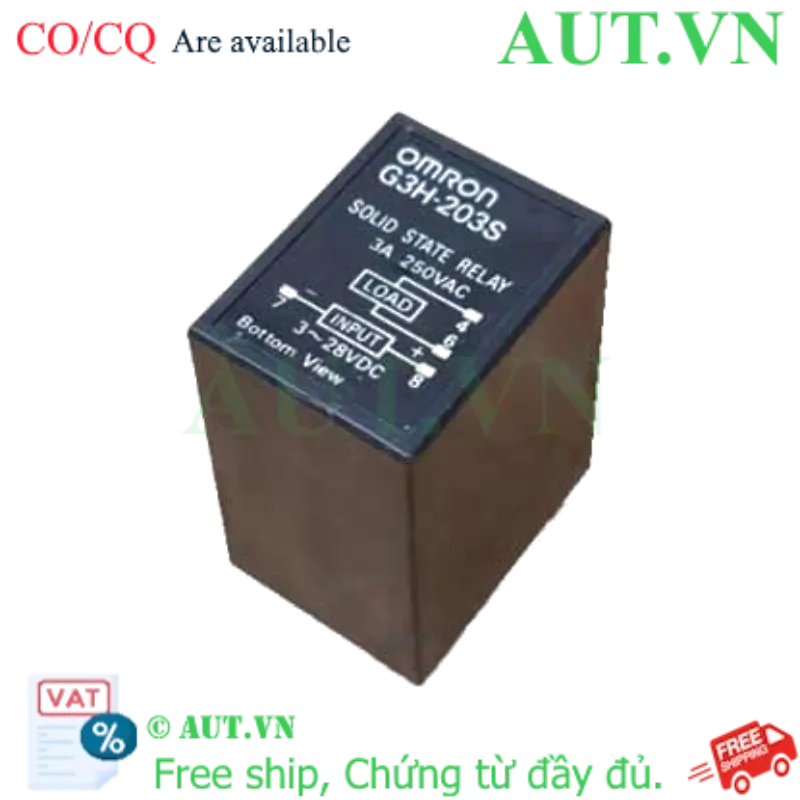 Ảnh của Relay bán dẫn Omron G3H-203S DC3-28