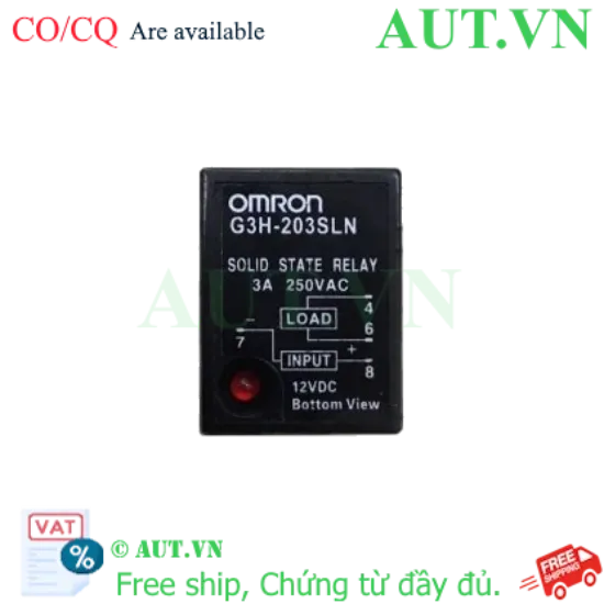 Ảnh của Relay bán dẫn Omron G3H-203SL DC12