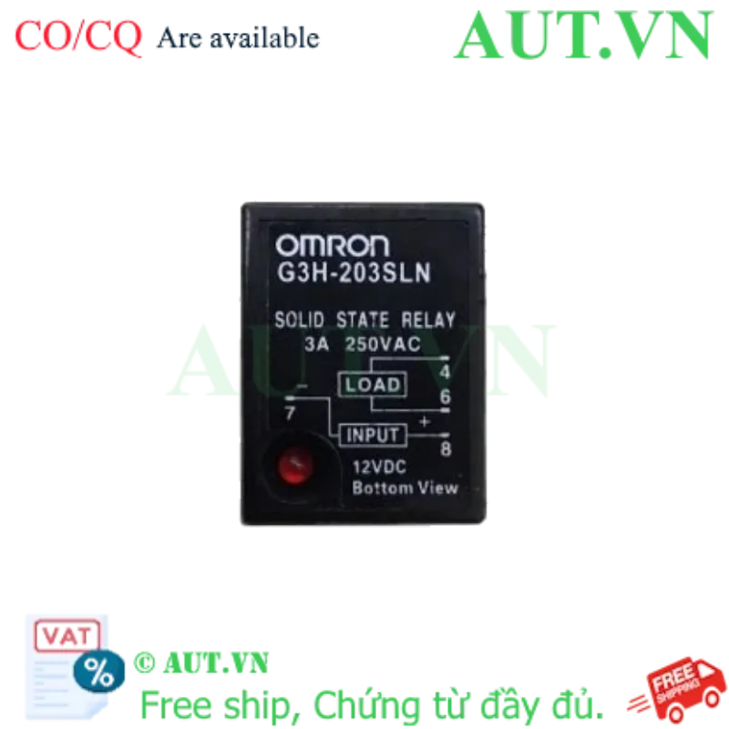 Ảnh của Relay bán dẫn Omron G3H-203SL DC12
