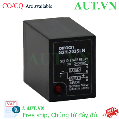 Ảnh của Relay bán dẫn Omron G3H-203SL DC24