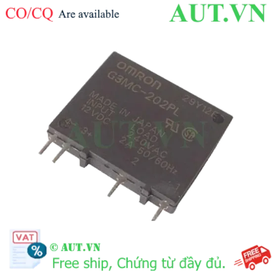 Ảnh của Relay bán dẫn Omron G3MC-202PL DC12