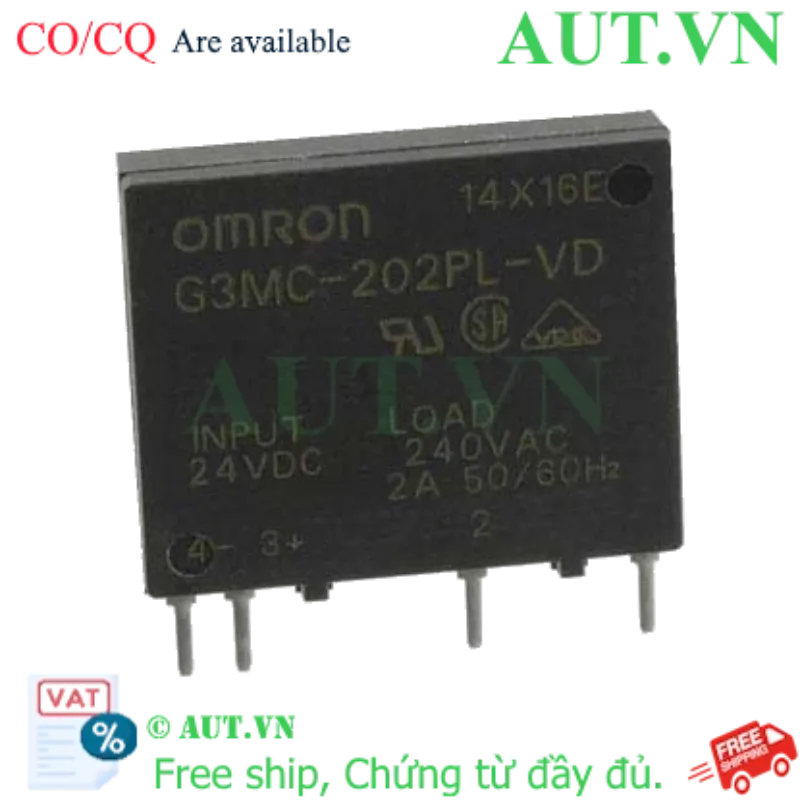 Ảnh của Relay bán dẫn Omron G3MC-202PL-VD DC24