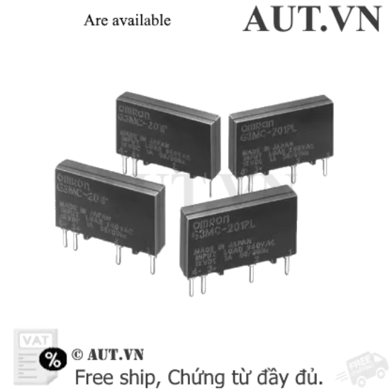 Ảnh của Relay bán dẫn Omron G3MC-202PL-VD-1 DC5V