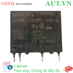 Ảnh của Relay bán dẫn Omron G3MC-202PL-VD-2 DC12