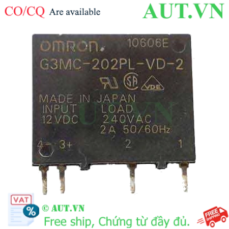 Ảnh của Relay bán dẫn Omron G3MC-202PL-VD-2 DC12