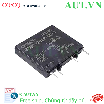 Ảnh của Relay bán dẫn Omron G3MC-202P-VD-1 DC5