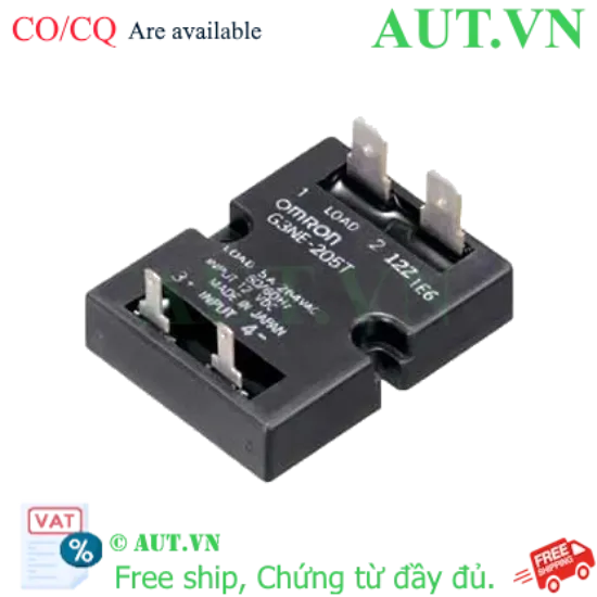 Ảnh của Relay bán dẫn Omron G3NE-205T DC12