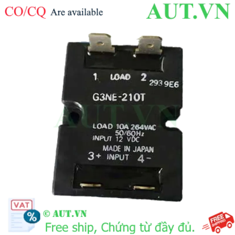 Ảnh của Relay bán dẫn Omron G3NE-210T DC12
