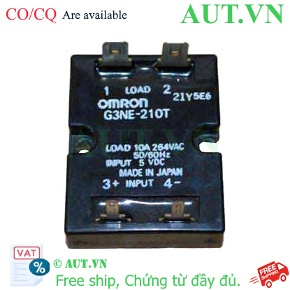 Ảnh của Relay bán dẫn Omron G3NE-210T DC5