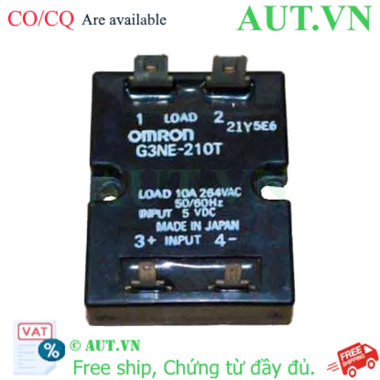 Ảnh của Relay bán dẫn Omron G3NE-210T DC5