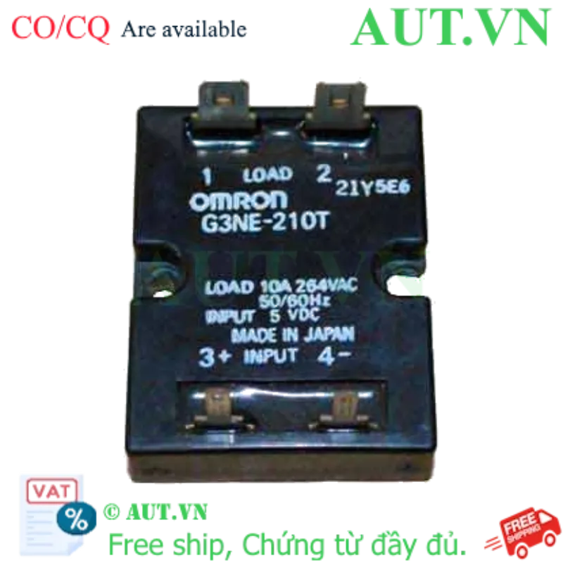 Ảnh của Relay bán dẫn Omron G3NE-210T DC5